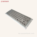 Metal tastatur med Track Ball